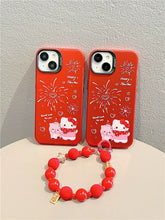 Load image into Gallery viewer, Happy New Year with Hello Kitty iPhone Case
