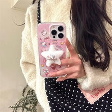 Load image into Gallery viewer, Hello Kitty with Unicorn Grip iPhone Case
