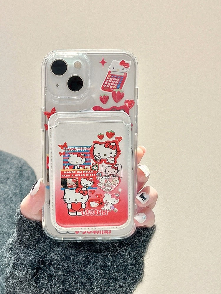 Hello Kitty Magsafe Wallet iPhone Case