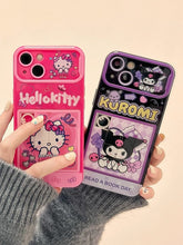 Load image into Gallery viewer, Hello Kitty and Kuromi iPhone Case With Puzzle
