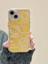 Load image into Gallery viewer, Golden Hello Kitty iPhone Case
