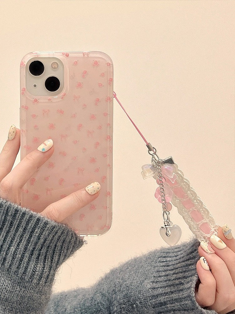 Floral Beau Bow iPhone Case