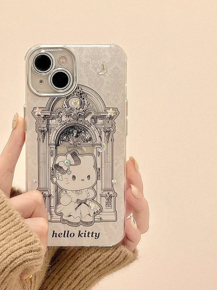 Sketch Hello Kitty iPhone Case