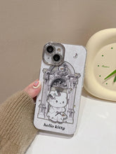 Load image into Gallery viewer, Sketch Hello Kitty iPhone Case
