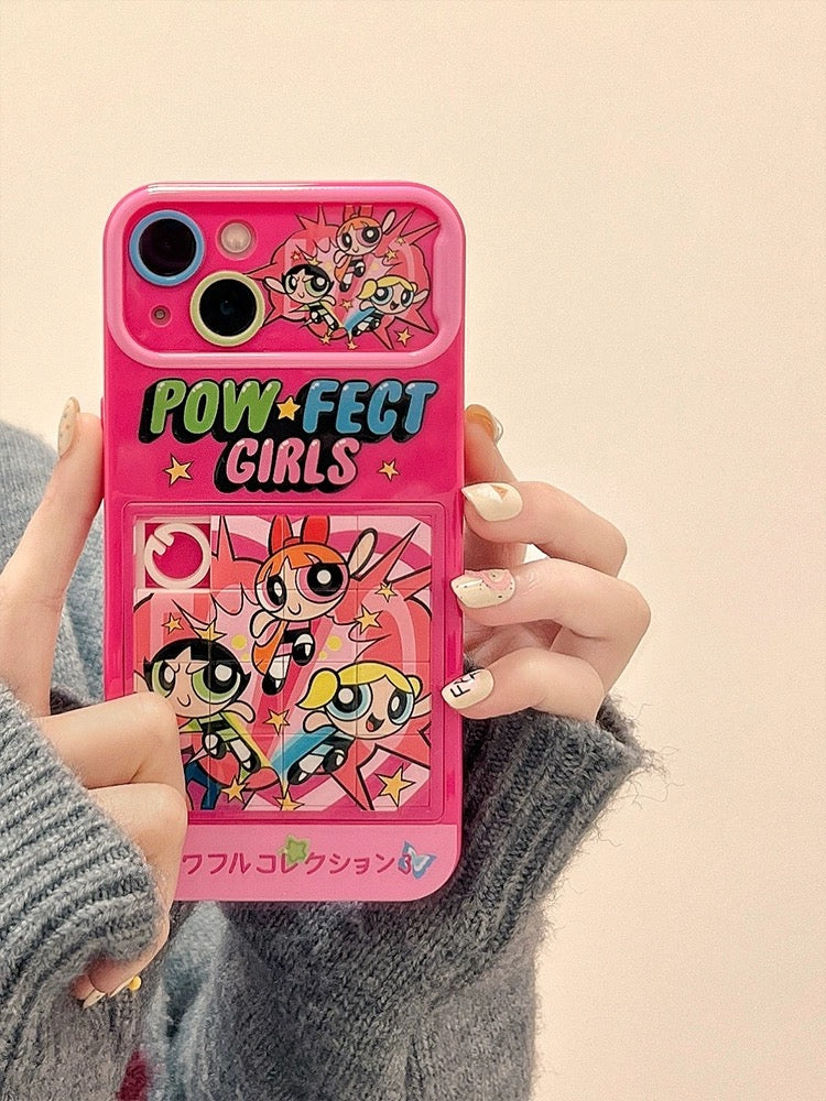 Powerpuff Girls Puzzle iPhone Case