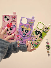 Load image into Gallery viewer, Powerpuff Girls iPhone Case with Mirror
