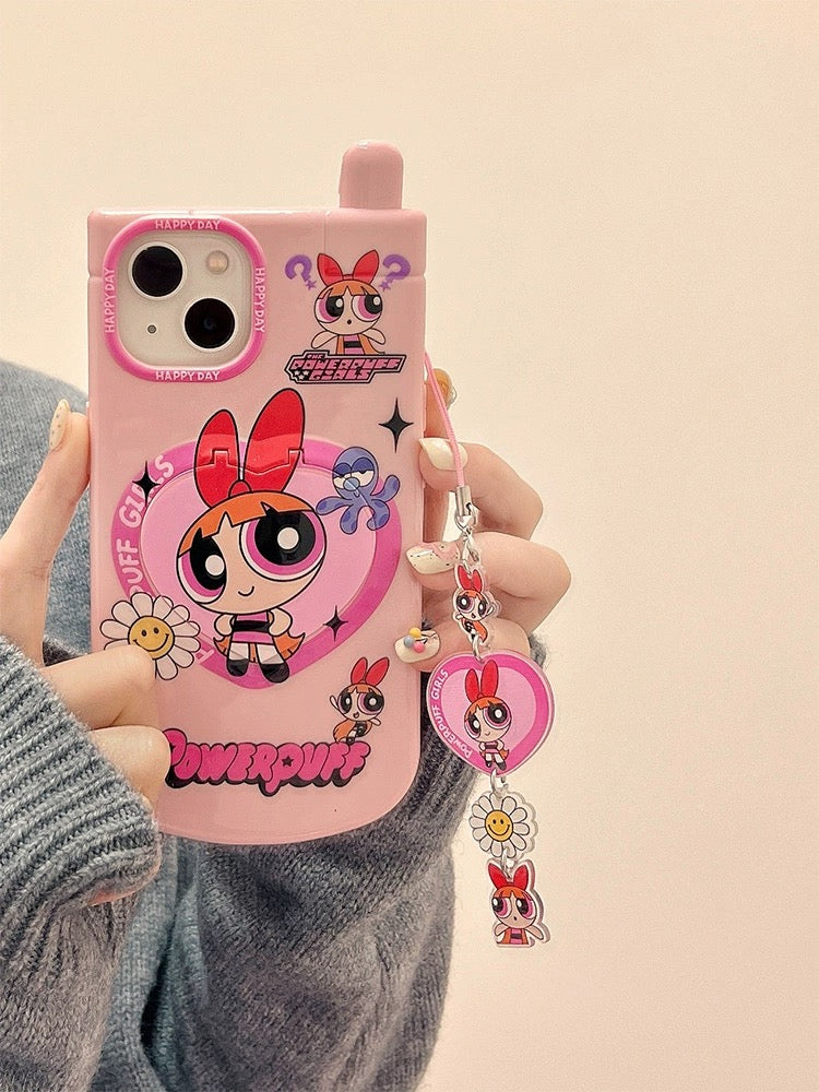 Powerpuff Girls iPhone Case with Mirror