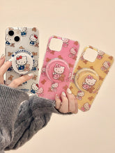 Load image into Gallery viewer, Hello Kitty and Cutie Bear-y Magsafe iPhone Case
