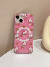 Load image into Gallery viewer, Hello Kitty and Cutie Bear-y Magsafe iPhone Case
