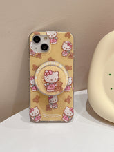 Load image into Gallery viewer, Hello Kitty and Cutie Bear-y Magsafe iPhone Case
