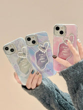 Load image into Gallery viewer, Pearl Heart Lux iPhone Case
