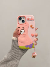 Load image into Gallery viewer, SpongeBob and PatrickStar Couple iPhone Case
