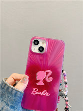 Load image into Gallery viewer, Pink Barbie Aesthetic iPhone Case
