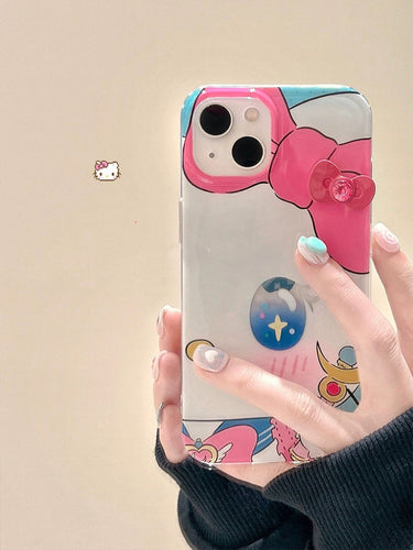 Hello Kitty X Sailor Moon iPhone Case