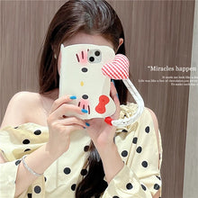 Load image into Gallery viewer, Hello Kitty Flip iPhone Case with Strap
