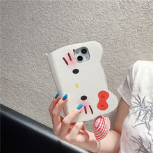 Load image into Gallery viewer, Hello Kitty Flip iPhone Case with Strap
