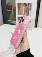 Load image into Gallery viewer, Pinky Hello Kitty iPhone Case with Strap
