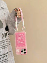 Load image into Gallery viewer, Pinky Hello Kitty iPhone Case with Strap
