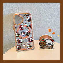 Load image into Gallery viewer, Hello Kitty with Dachshund Magsafe iPhone Case
