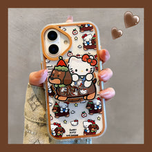 Load image into Gallery viewer, Hello Kitty with Dachshund Magsafe iPhone Case
